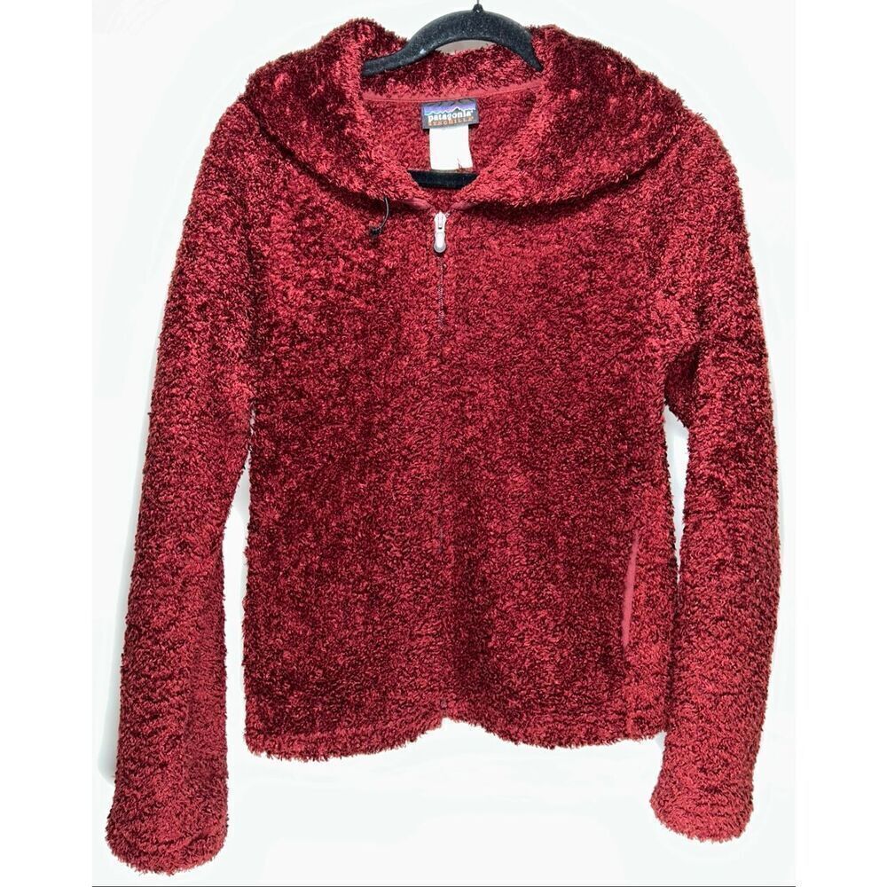 Patagonia Synchilla Curly Q full-zip fleece jacket size medium